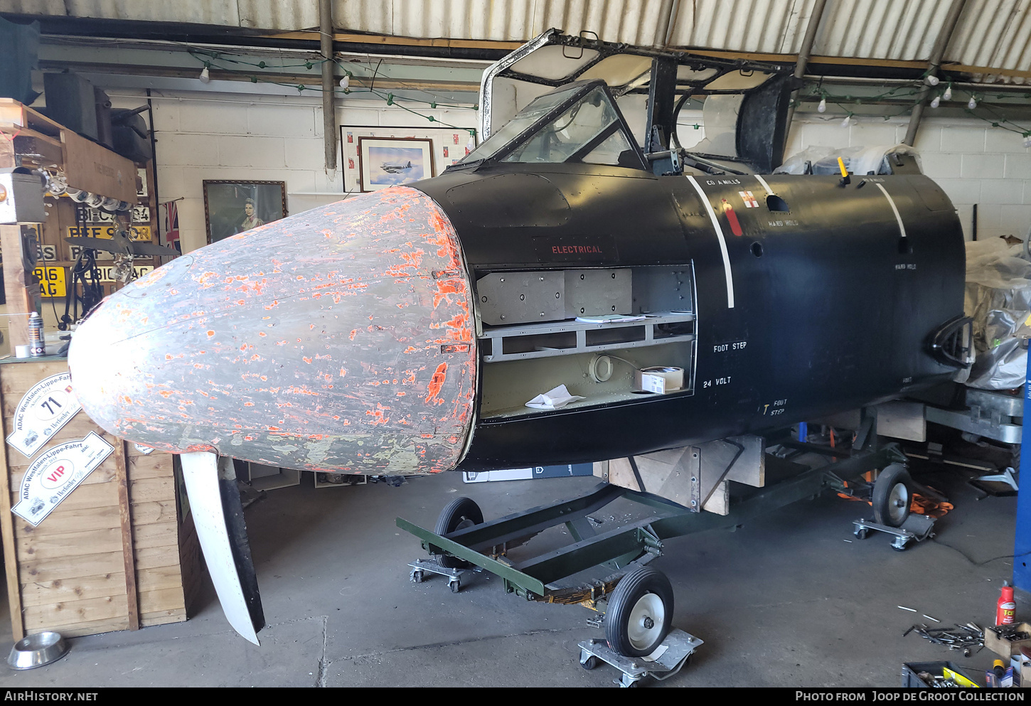 Aircraft Photo of WL332 | Gloster Meteor T7 | UK - Navy | AirHistory.net #798180
