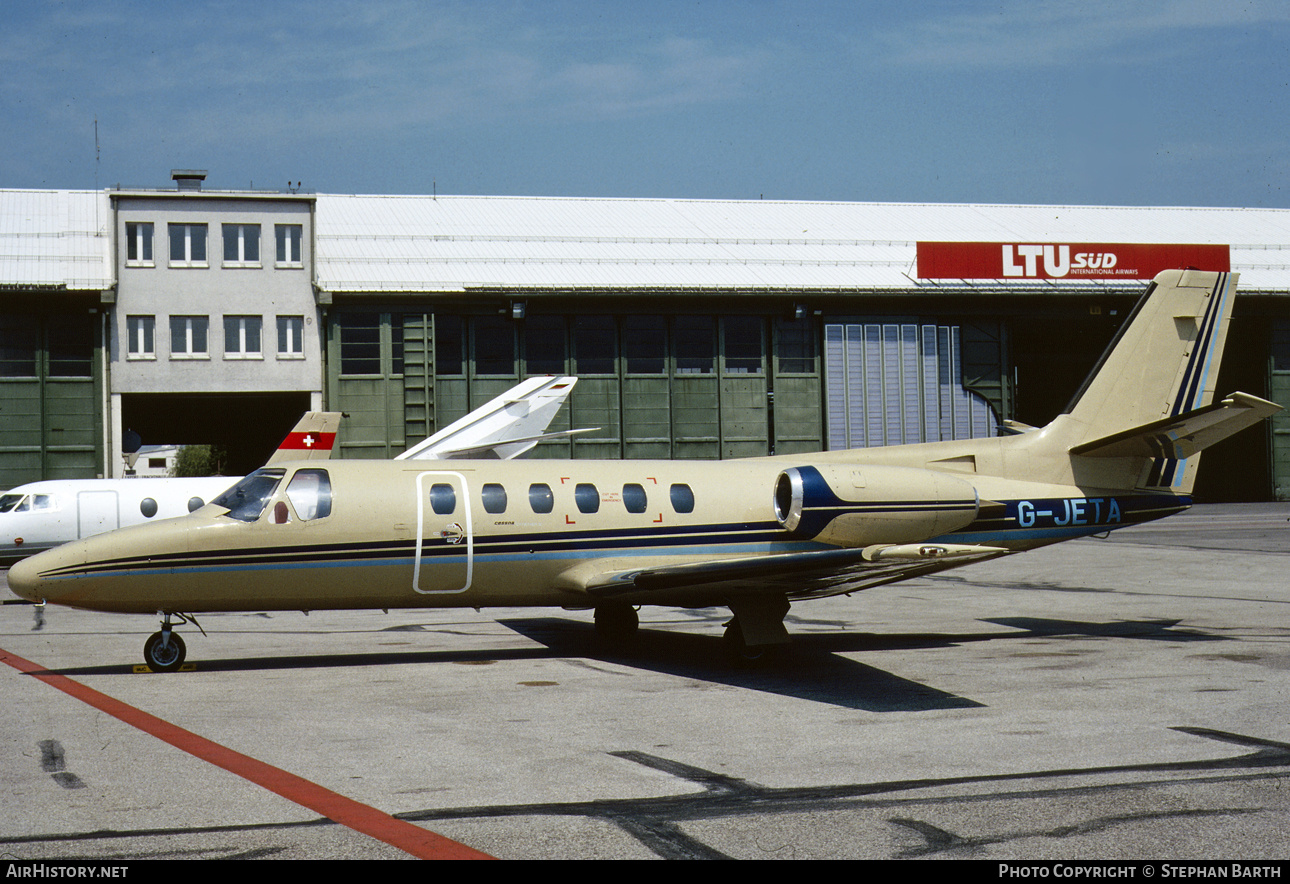 Aircraft Photo of G-JETA | Cessna 550 Citation II | AirHistory.net #798197