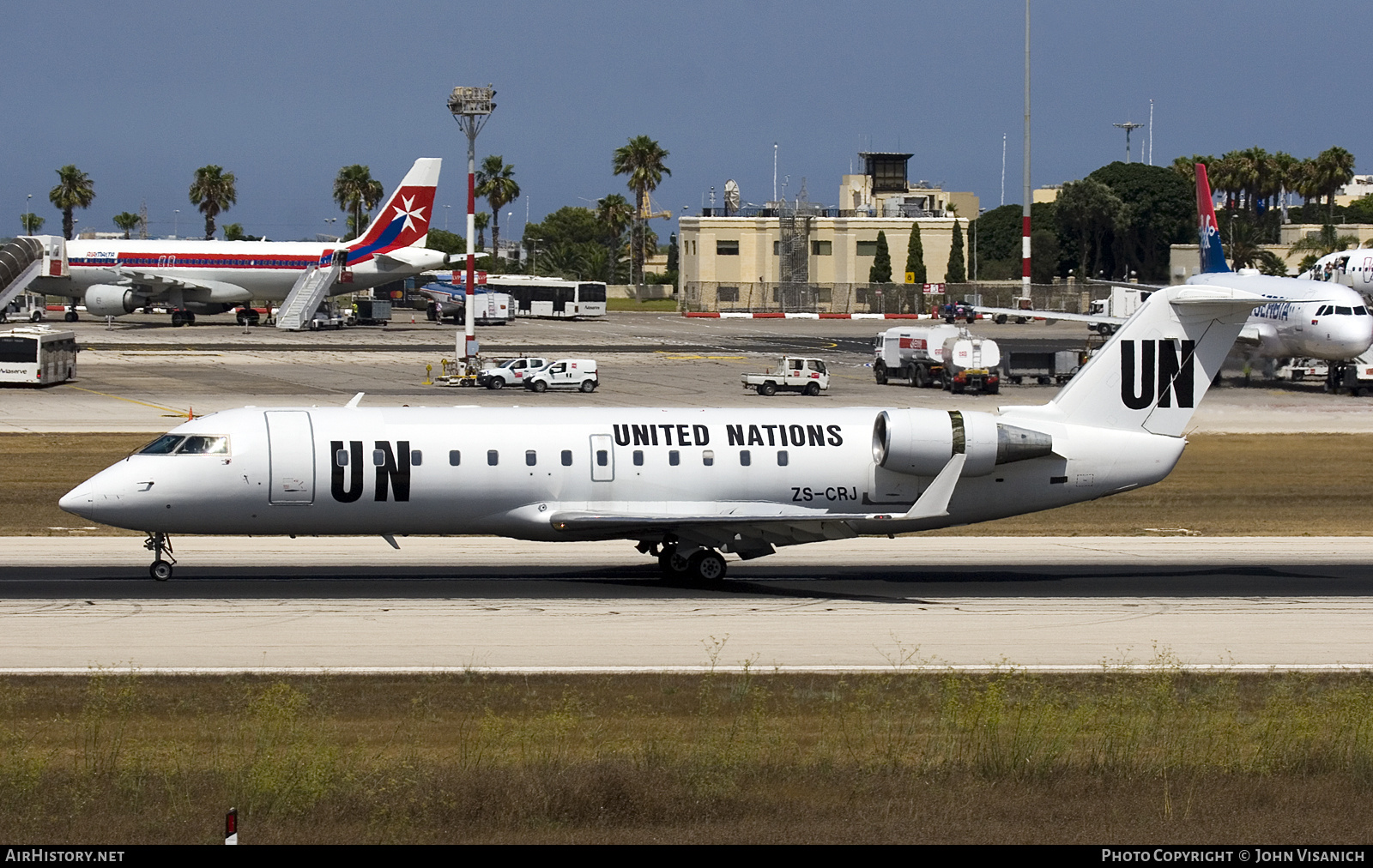 Aircraft Photo of ZS-CRJ | Bombardier CRJ-100 (CL-600-2B19) | United Nations | AirHistory.net #798205