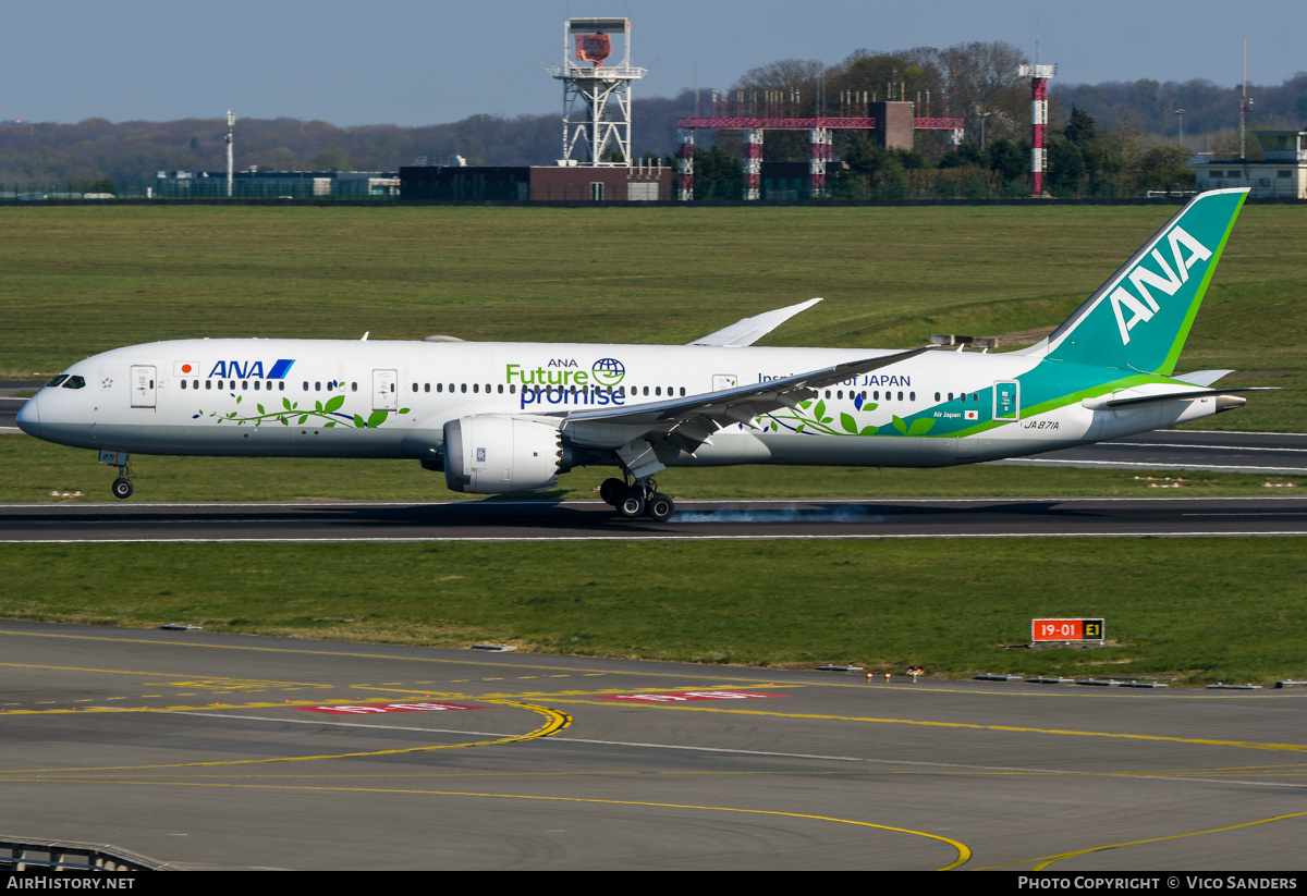 Aircraft Photo of JA871A | Boeing 787-9 Dreamliner | All Nippon Airways - ANA | AirHistory.net #798215