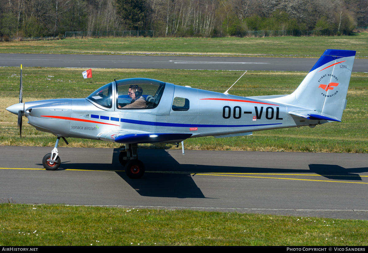 Aircraft Photo of OO-VOL | Sonaca S201 | Flight School Promotion | AirHistory.net #798221