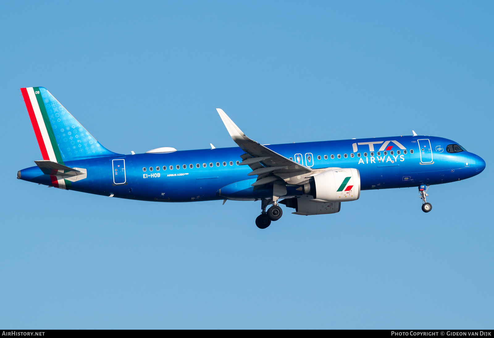 Aircraft Photo of EI-HOB | Airbus A320-272N | ITA Airways | AirHistory.net #798229