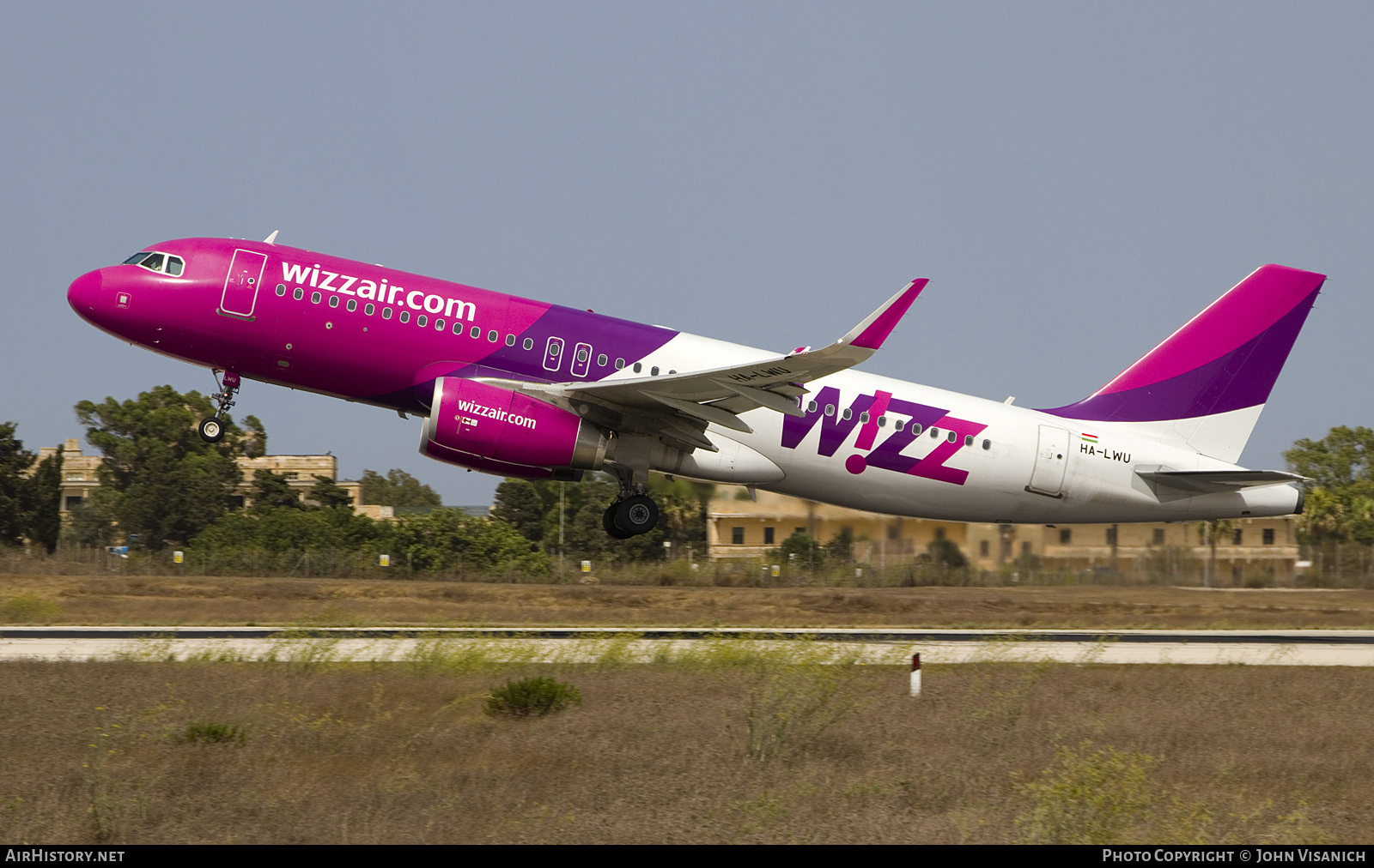 Aircraft Photo of HA-LWU | Airbus A320-232 | Wizz Air | AirHistory.net #798242