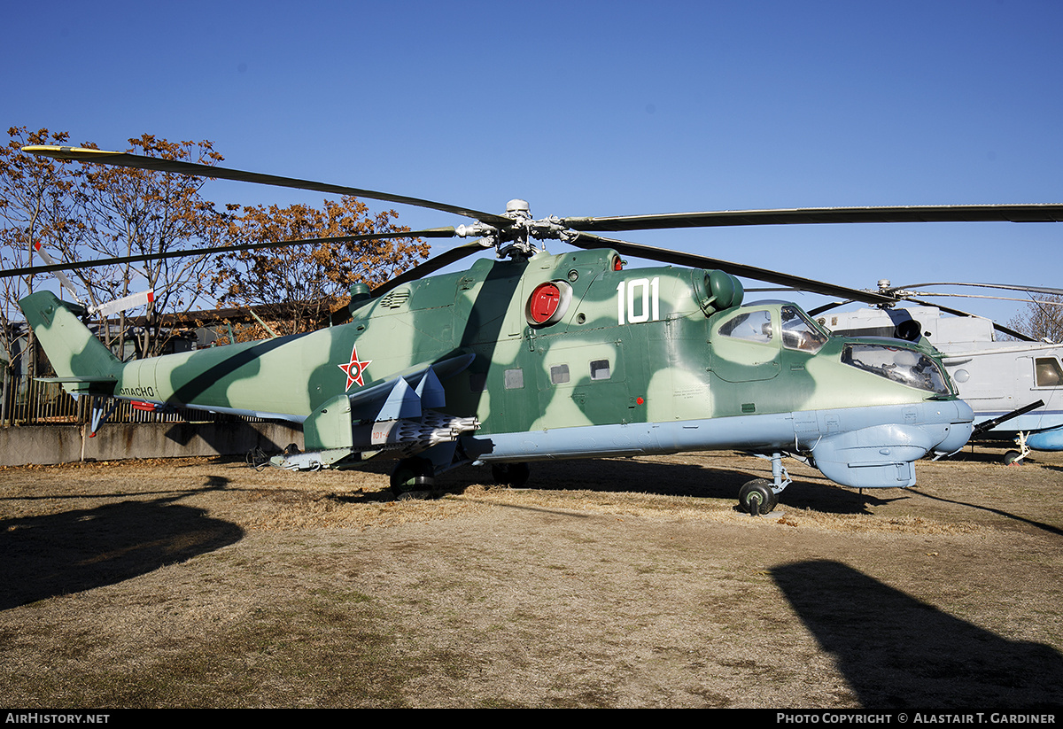 Aircraft Photo of 101 | Mil Mi-24D | Bulgaria - Air Force | AirHistory.net #798250