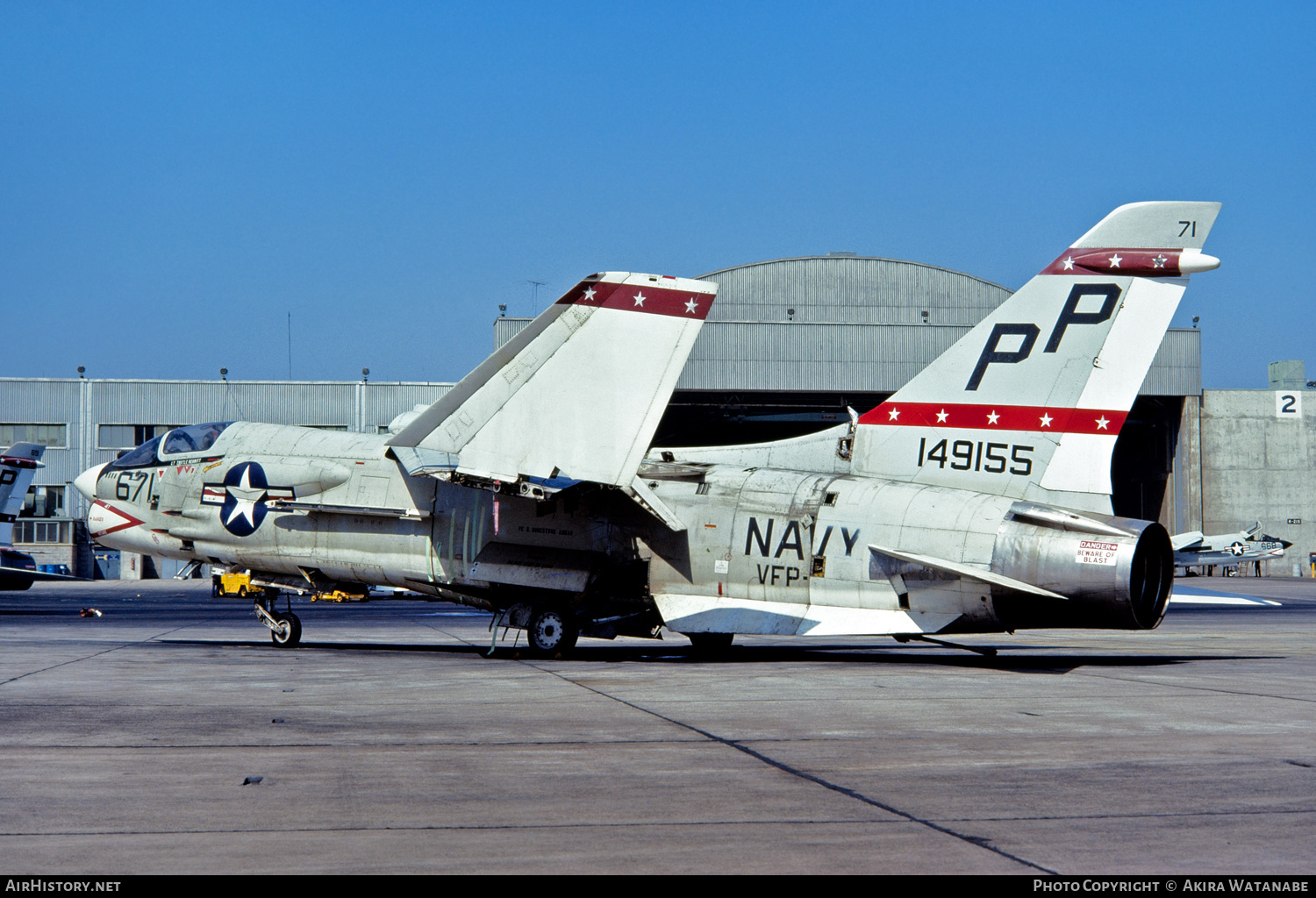 Aircraft Photo of 149155 | Vought F-8J Crusader | USA - Navy | AirHistory.net #798271