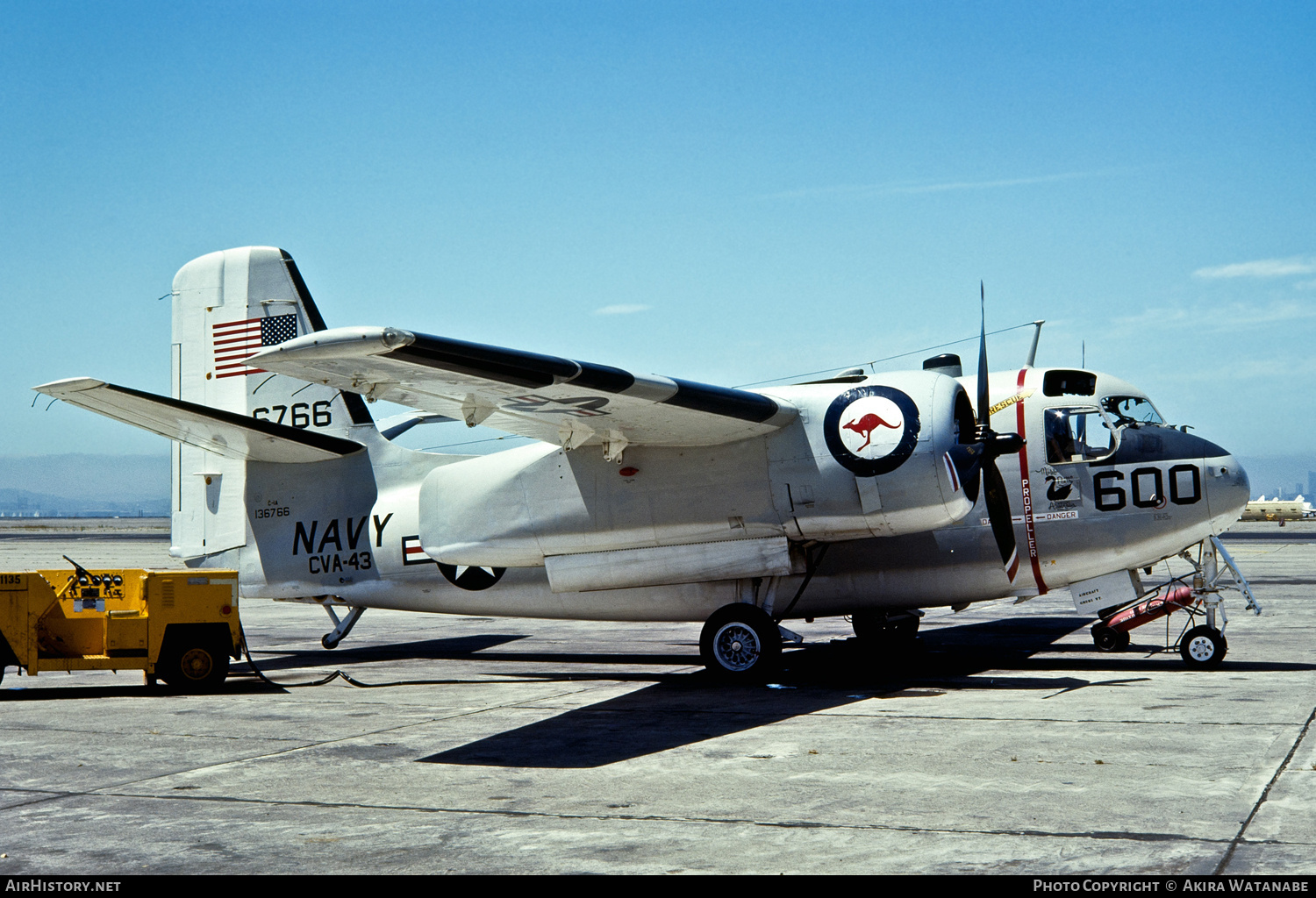 Aircraft Photo of 136766 / 6766 | Grumman C-1A Trader | USA - Navy | AirHistory.net #798308