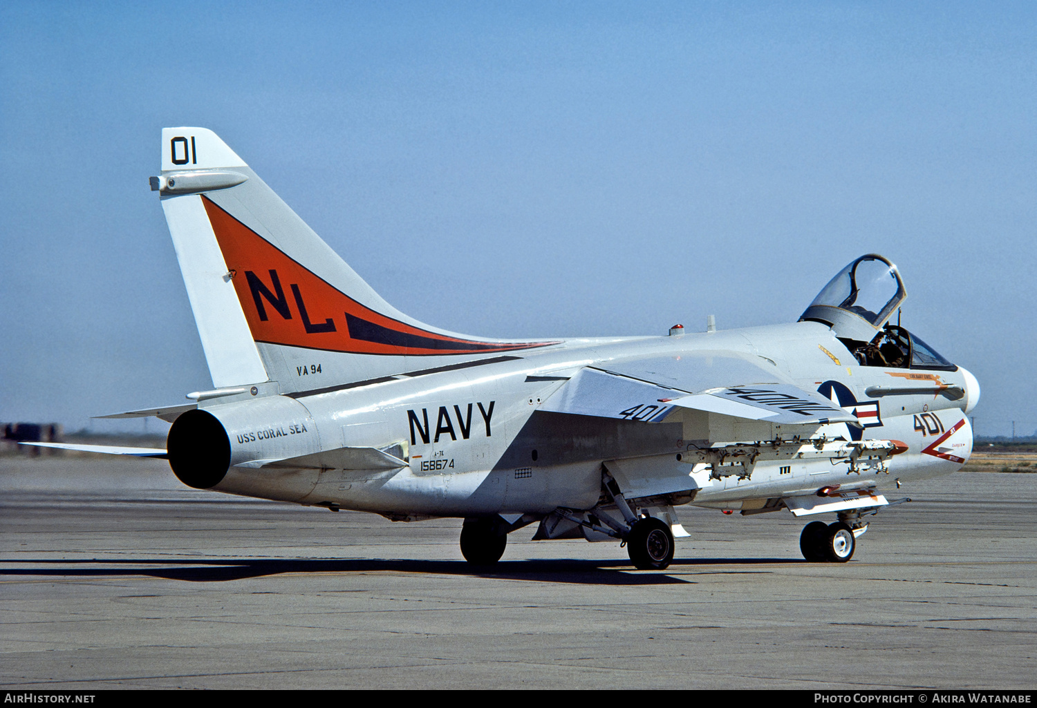 Aircraft Photo of 158674 | LTV A-7E Corsair II | USA - Navy | AirHistory.net #798314