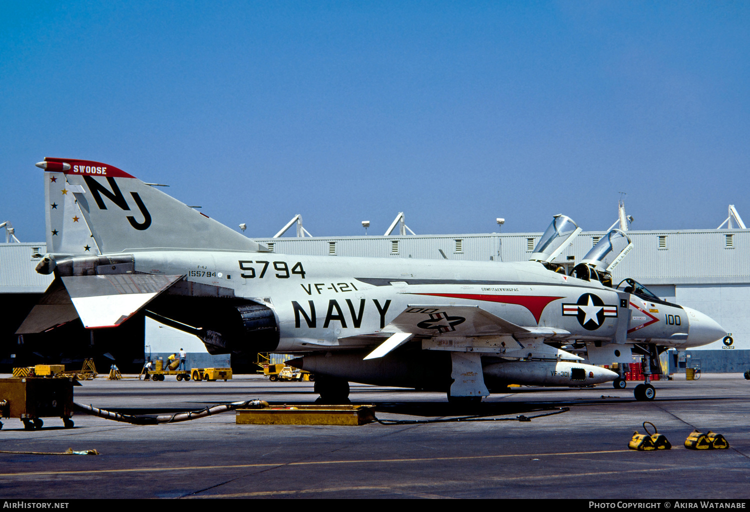 Aircraft Photo of 155794 / 5794 | McDonnell F-4J Phantom II | USA - Navy | AirHistory.net #798320