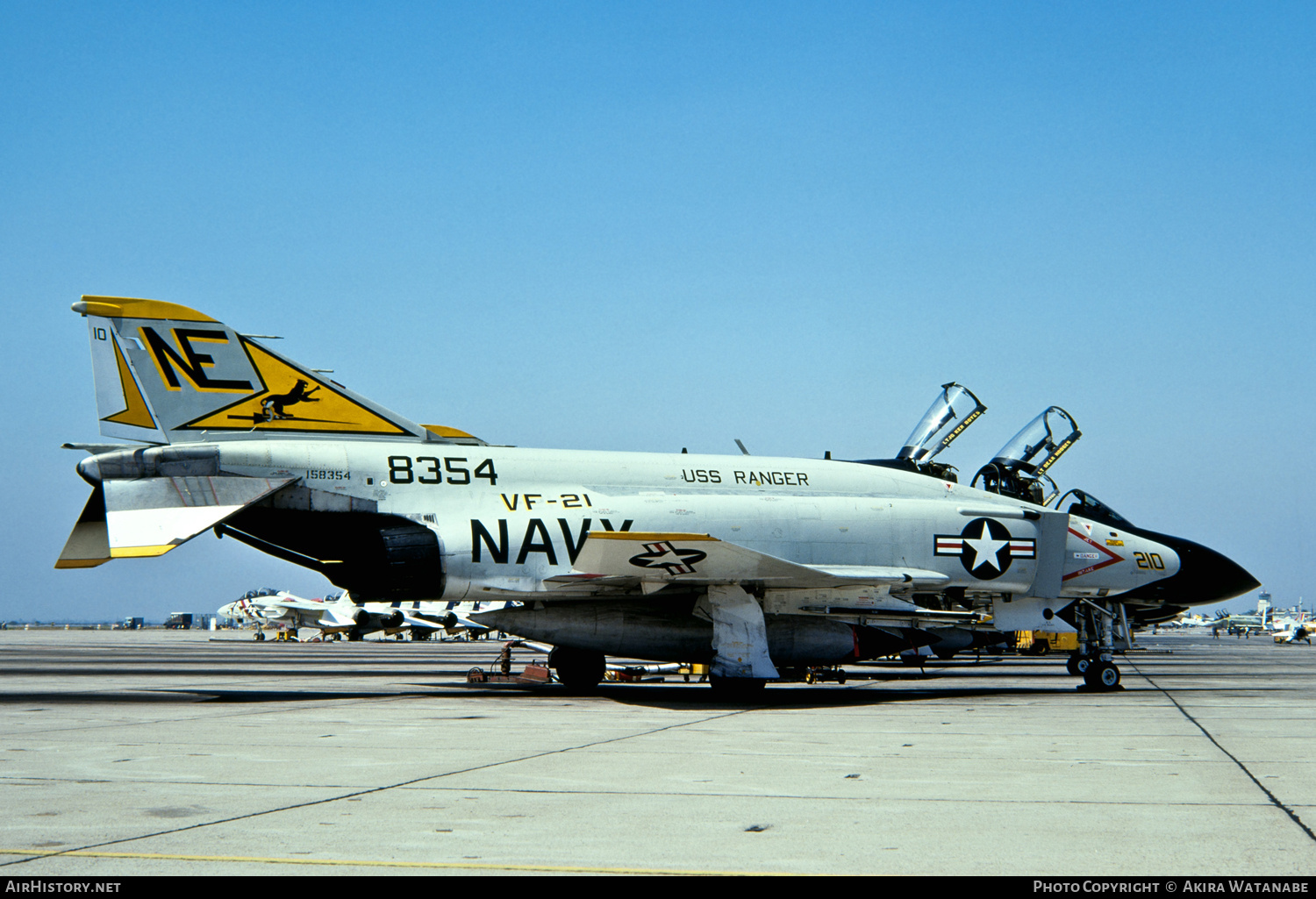Aircraft Photo of 158354 | McDonnell Douglas F-4J Phantom II | USA - Navy | AirHistory.net #798349