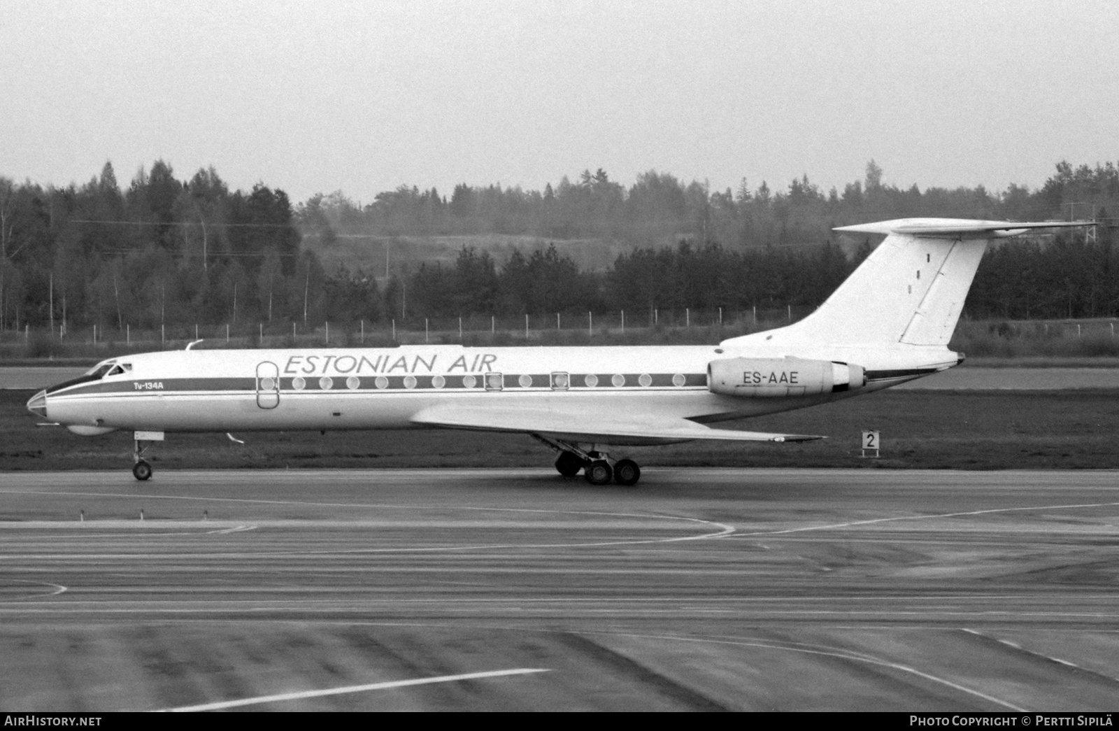 Aircraft Photo of ES-AAE | Tupolev Tu-134A | Estonian Air | AirHistory.net #798355