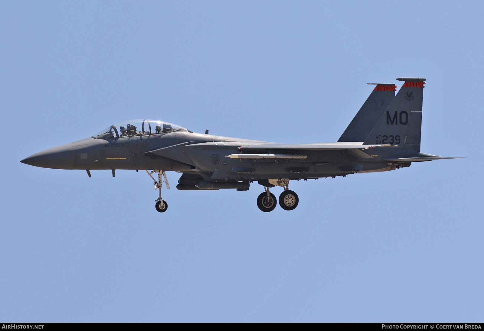 Aircraft Photo of 90-0239 / AF90-239 | Boeing F-15E Strike Eagle | USA - Air Force | AirHistory.net #798364