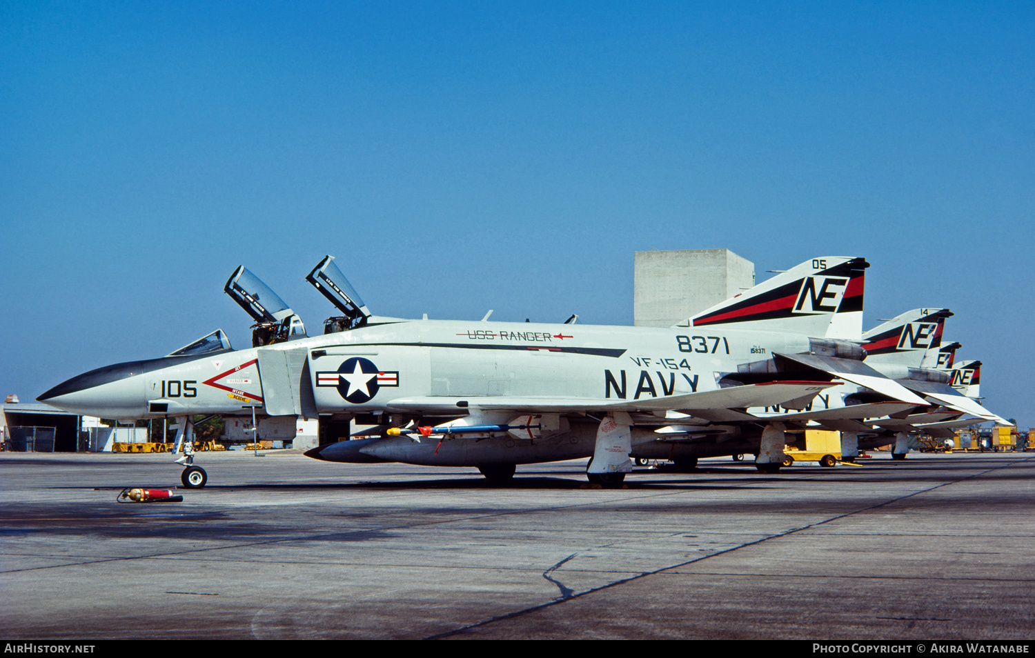 Aircraft Photo of 158371 / 8371 | McDonnell Douglas F-4J Phantom II | USA - Navy | AirHistory.net #798365