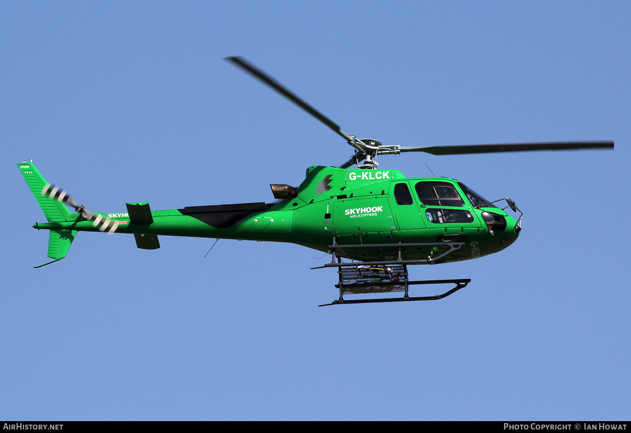 Aircraft Photo of G-KLCK | Airbus Helicopters H-125 | Skyhook Helicopters | AirHistory.net #798375