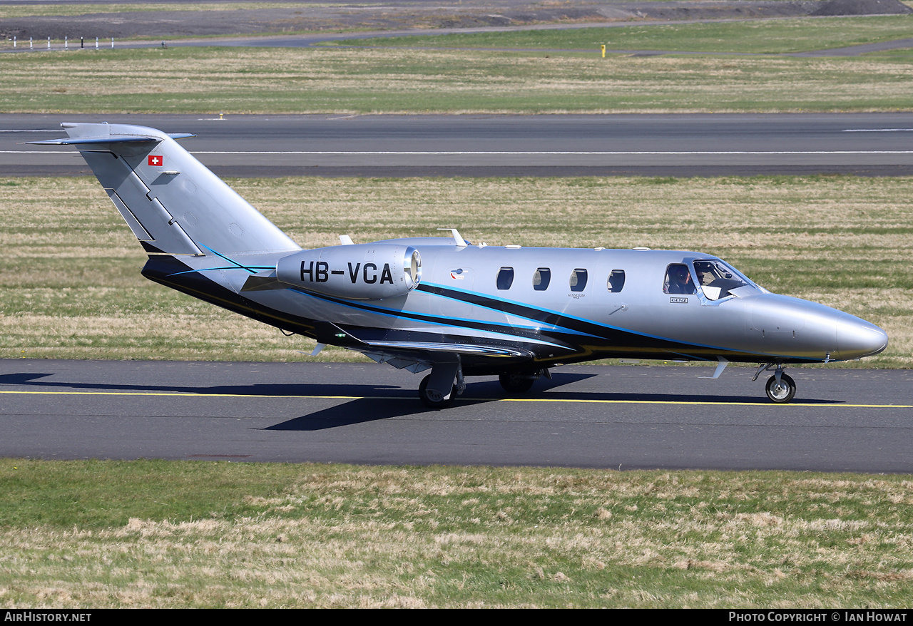 Aircraft Photo of HB-VCA | Cessna 525 CitationJet M2 | AirHistory.net #798376