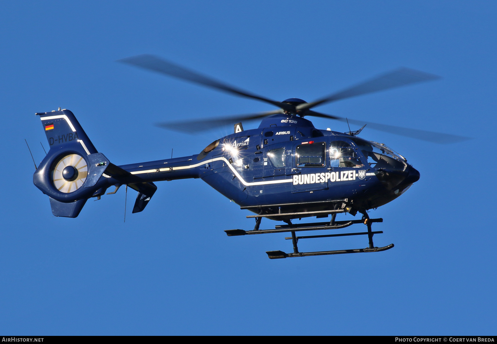 Aircraft Photo of D-HVBA | Airbus Helicopters EC-135T-2+ | Bundespolizei | AirHistory.net #798389