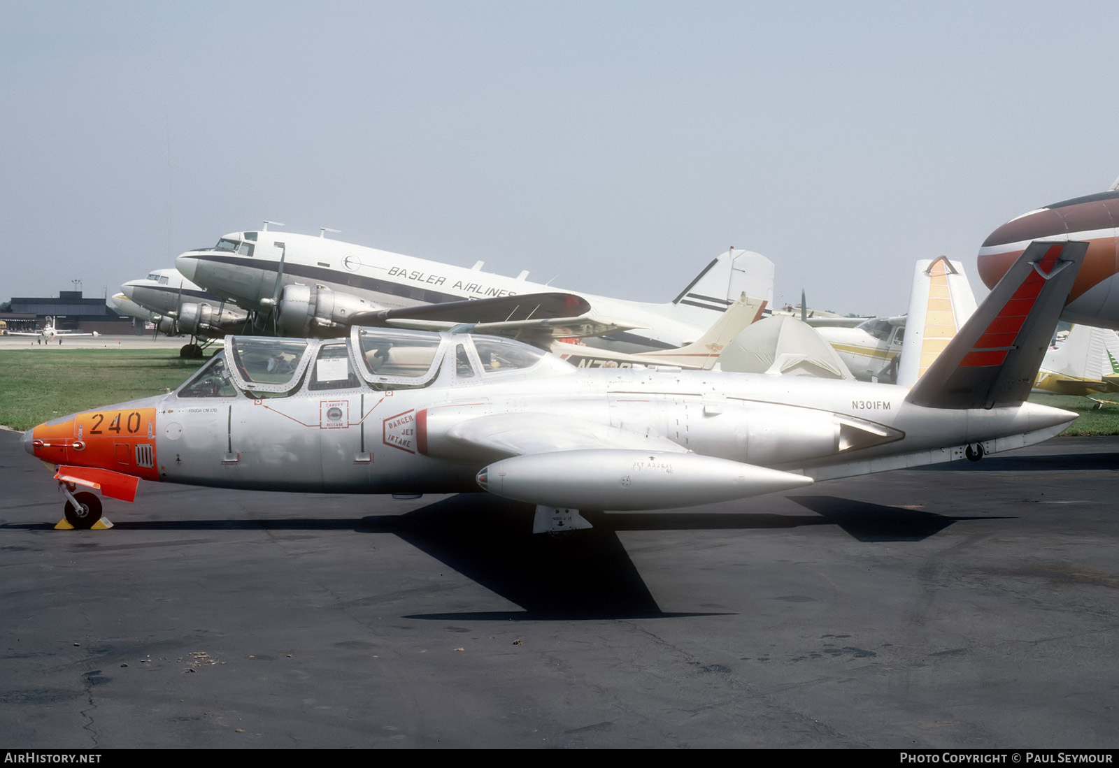 Aircraft Photo of N301FM / 240 | Fouga CM-170R Magister | AirHistory.net #798395