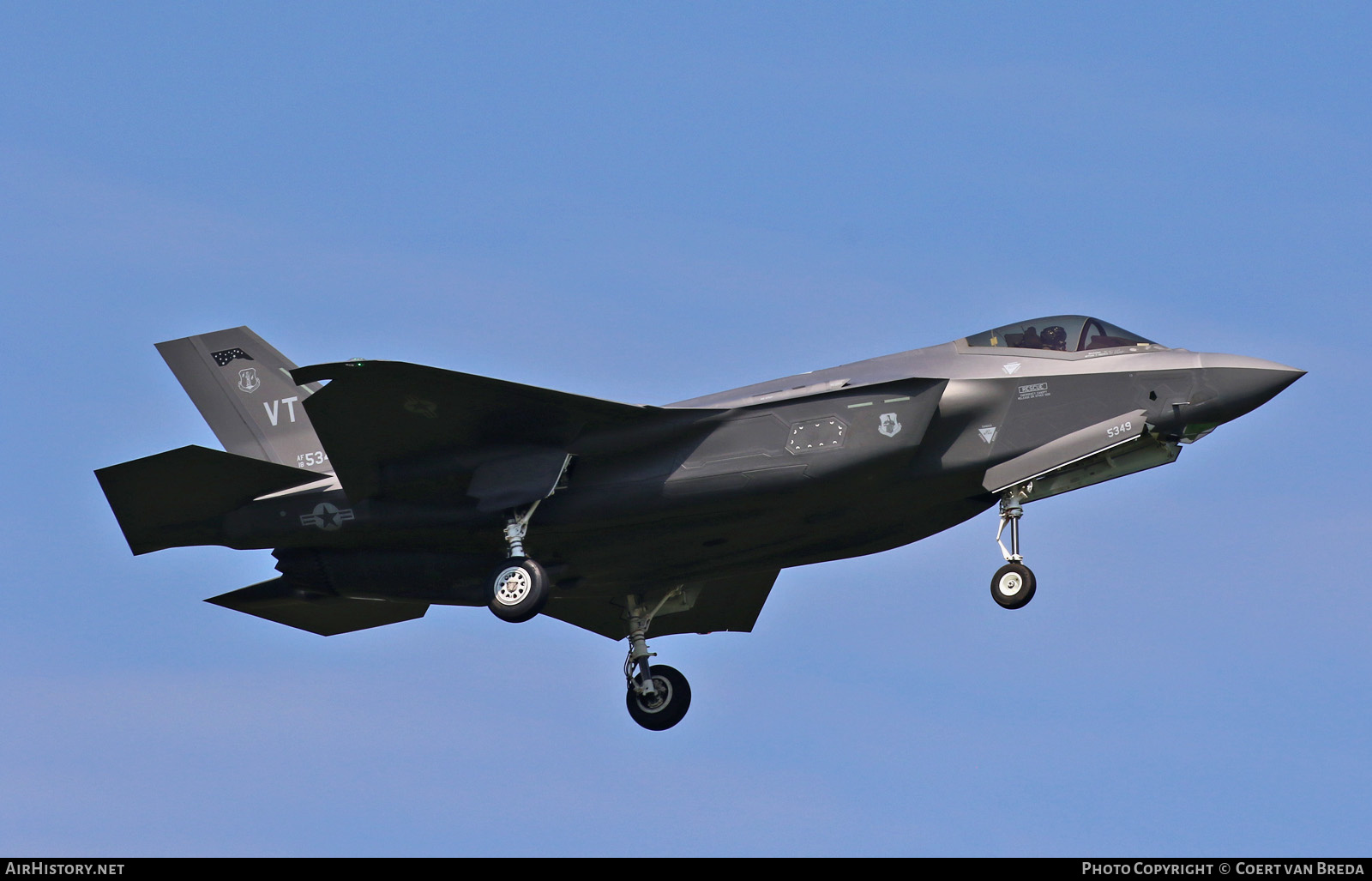 Aircraft Photo of 18-5349 / AF18-5349 | Lockheed Martin F-35A Lightning II | USA - Air Force | AirHistory.net #798396