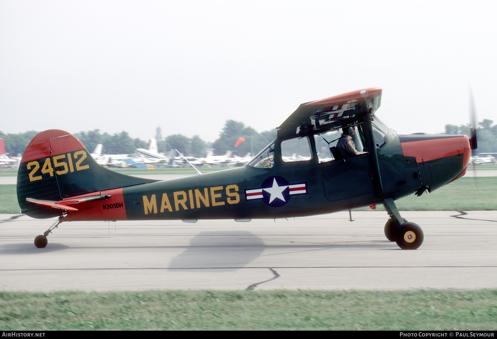 Aircraft Photo of N305DH / 24512 | Cessna L-19E Bird Dog | USA - Marines | AirHistory.net #798406