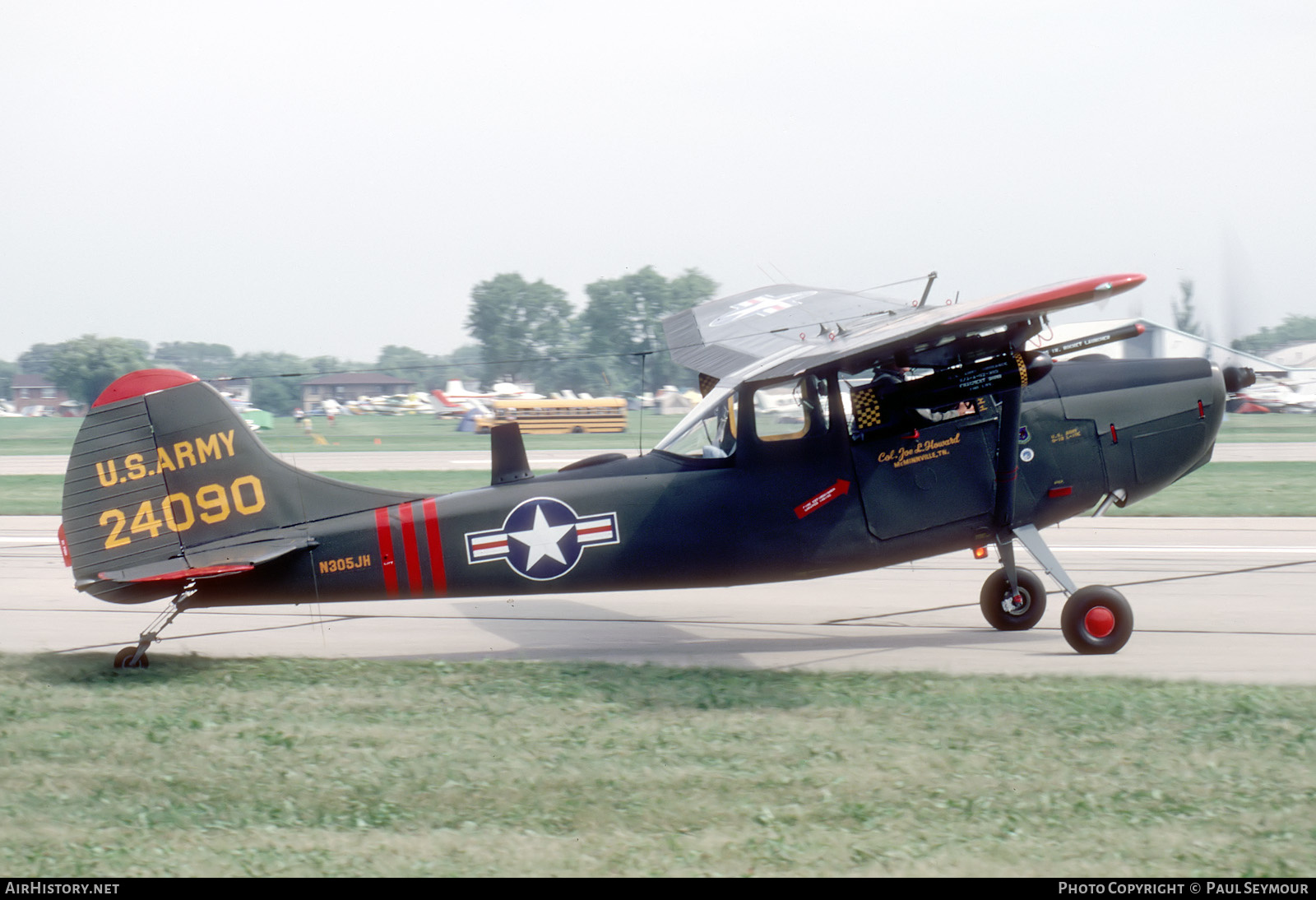Aircraft Photo of N305JH / 24090 | Cessna TO-1D Bird Dog | USA - Air Force | AirHistory.net #798412