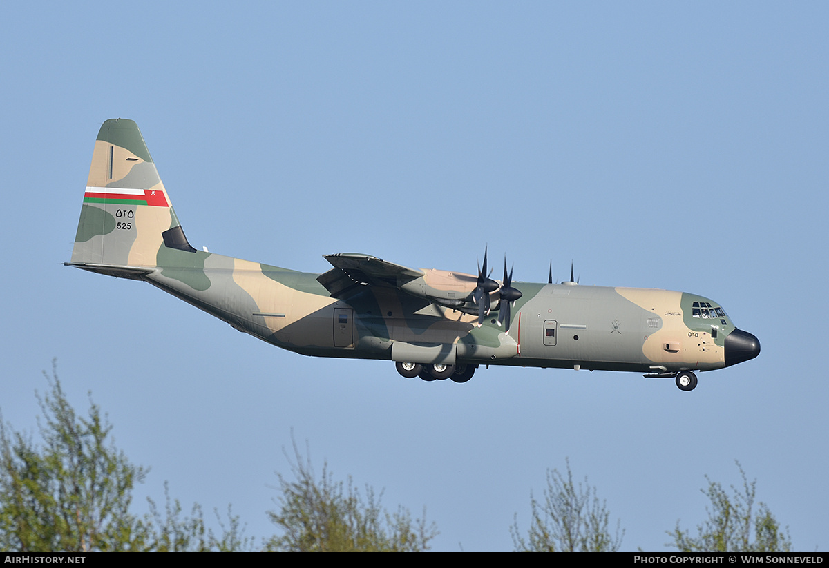 Aircraft Photo of 525 / ٥٢٥ | Lockheed Martin C-130J-30 Hercules | Oman - Air Force | AirHistory.net #798417