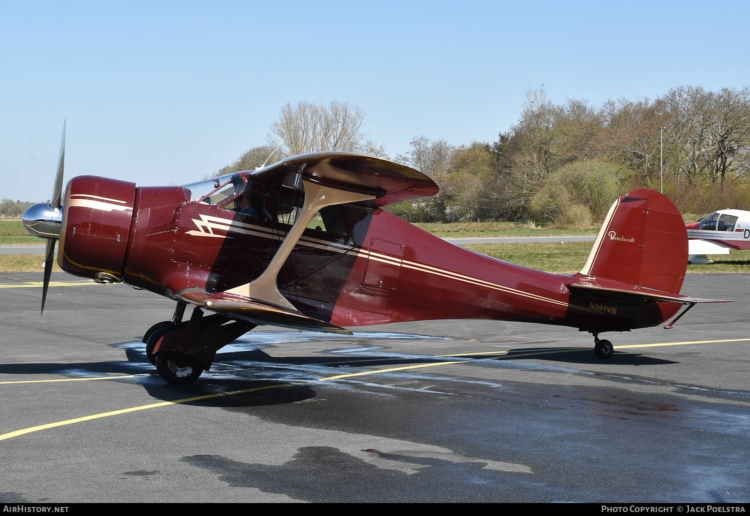 Aircraft Photo of N991VB | Beech D17S | AirHistory.net #798418