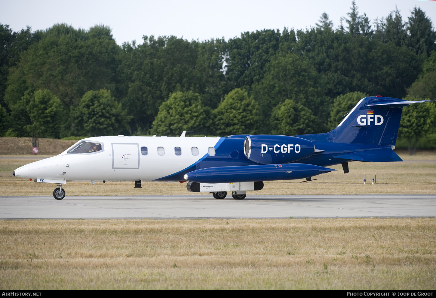 Aircraft Photo of D-CGFO | Gates Learjet 35A | GFD - Gesellschaft für Flugzieldarstellung | AirHistory.net #798447