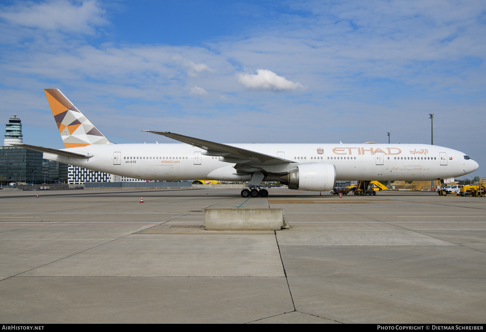 Aircraft Photo of A6-ETE | Boeing 777-3FX/ER | Etihad Airways | AirHistory.net #798450