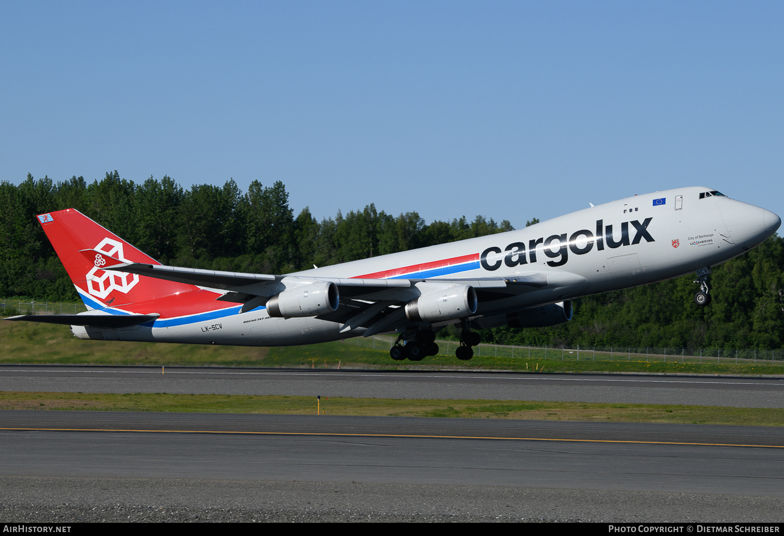 Aircraft Photo of LX-SCV | Boeing 747-4R7F/SCD | Cargolux | AirHistory.net #798455