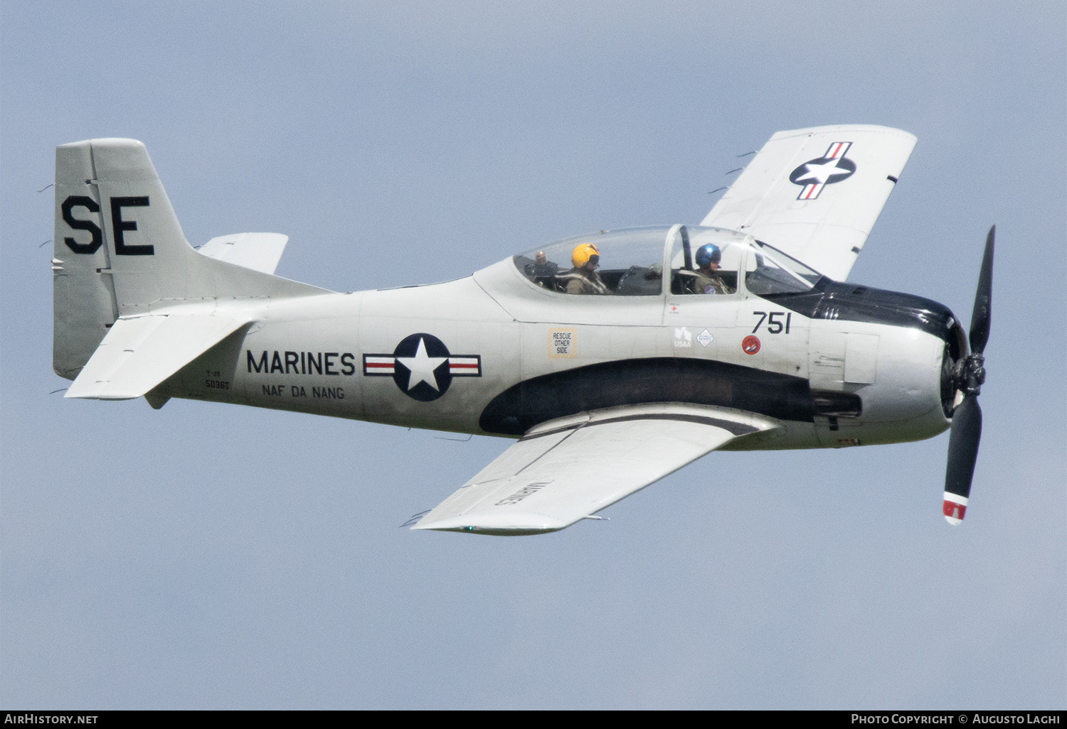 Aircraft Photo of N367NA / 50367 | North American T-28A Trojan | USA - Marines | AirHistory.net #798460