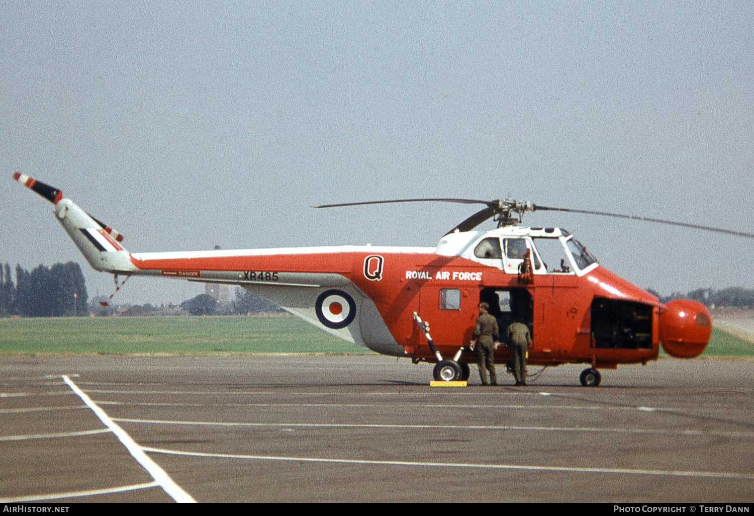 Aircraft Photo of XR485 | Westland WS-55-3 Whirlwind HAR10 | UK - Air Force | AirHistory.net #798467
