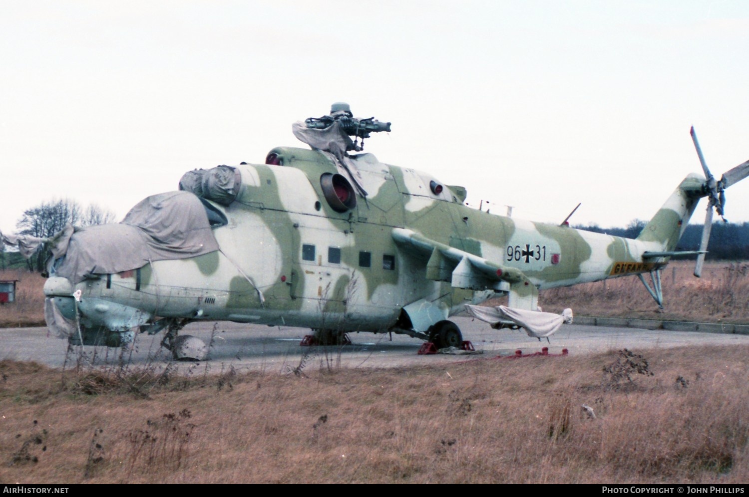 Aircraft Photo of 9631 | Mil Mi-24D | Germany - Air Force | AirHistory.net #798473