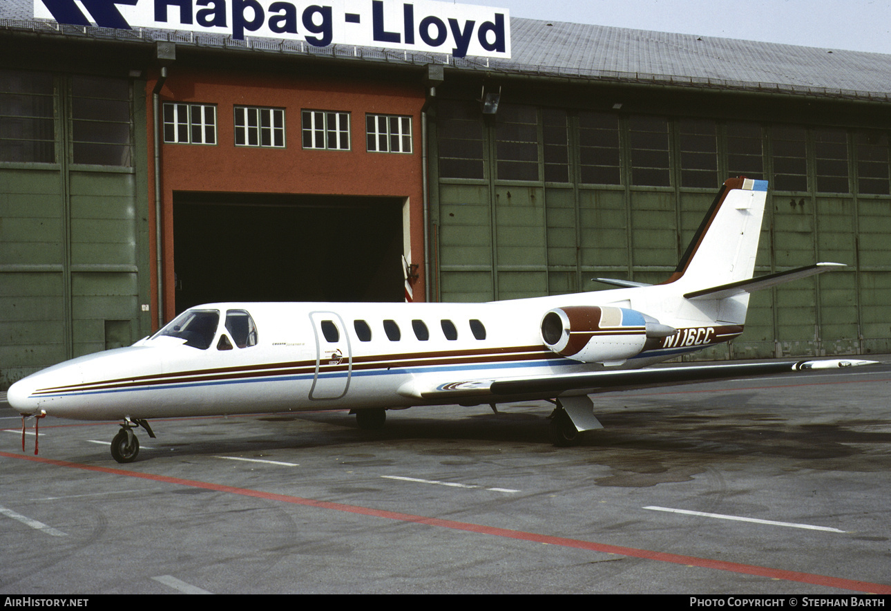 Aircraft Photo of N116CC | Cessna 550 Citation II | AirHistory.net #798482