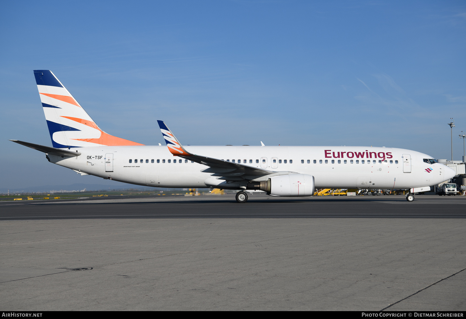 Aircraft Photo of OK-TSF | Boeing 737-8GJ | Eurowings | AirHistory.net #798498