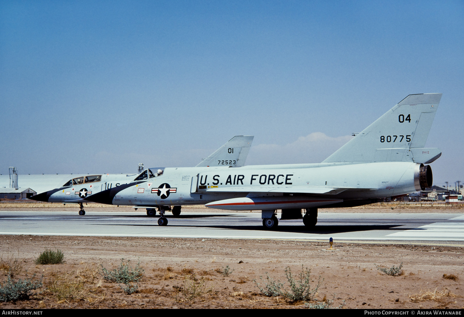 Aircraft Photo of 58-0775 / 80775 | Convair F-106A Delta Dart | USA - Air Force | AirHistory.net #798501