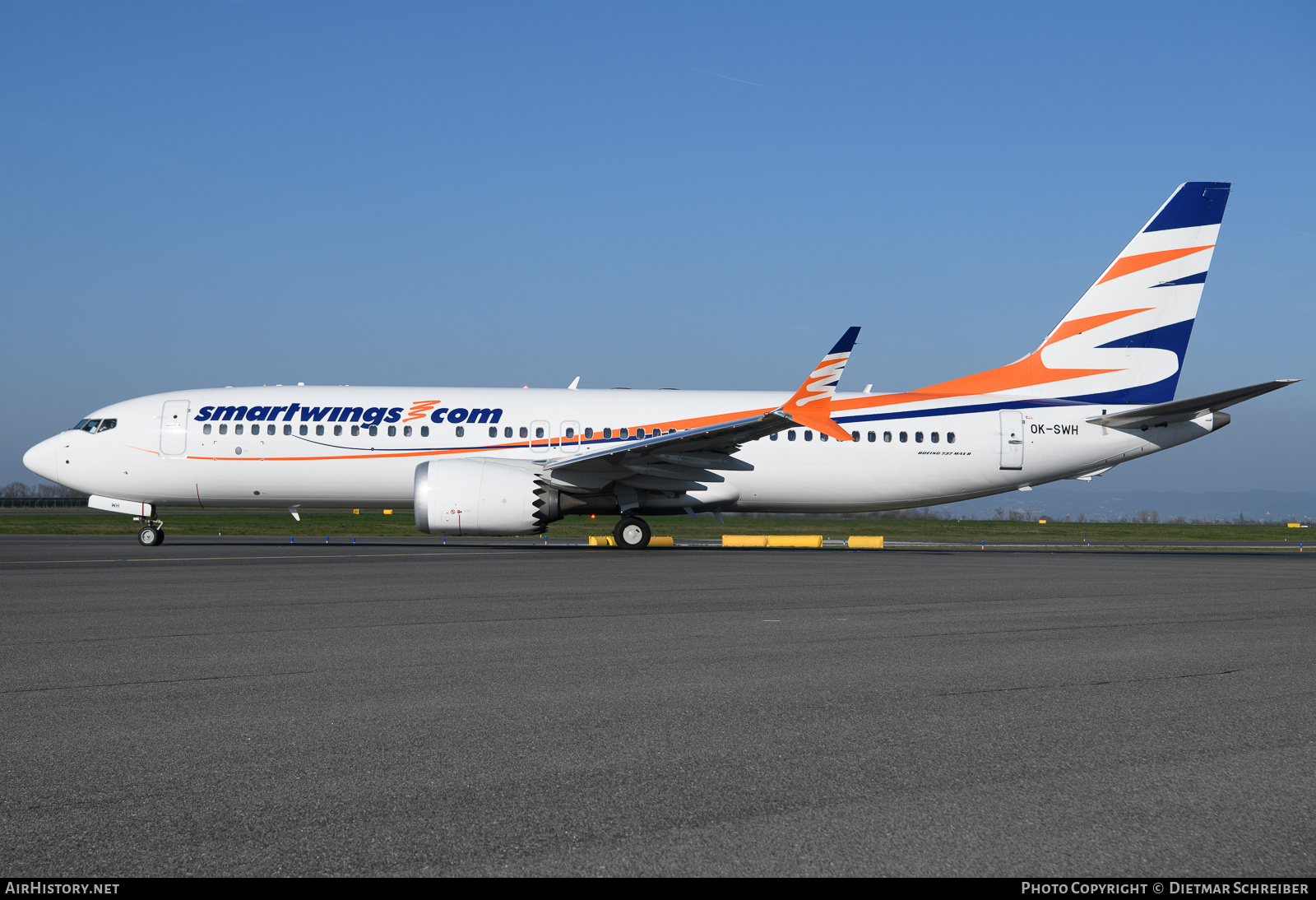 Aircraft Photo of OK-SWH | Boeing 737-8 Max 8 | Smartwings | AirHistory.net #798518