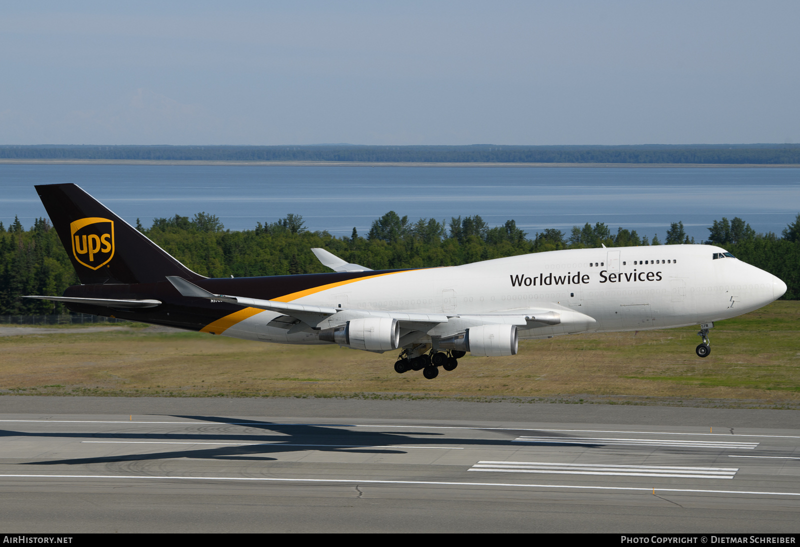 Aircraft Photo of N578UP | Boeing 747-45E(BCF) | United Parcel Service - UPS | AirHistory.net #798519
