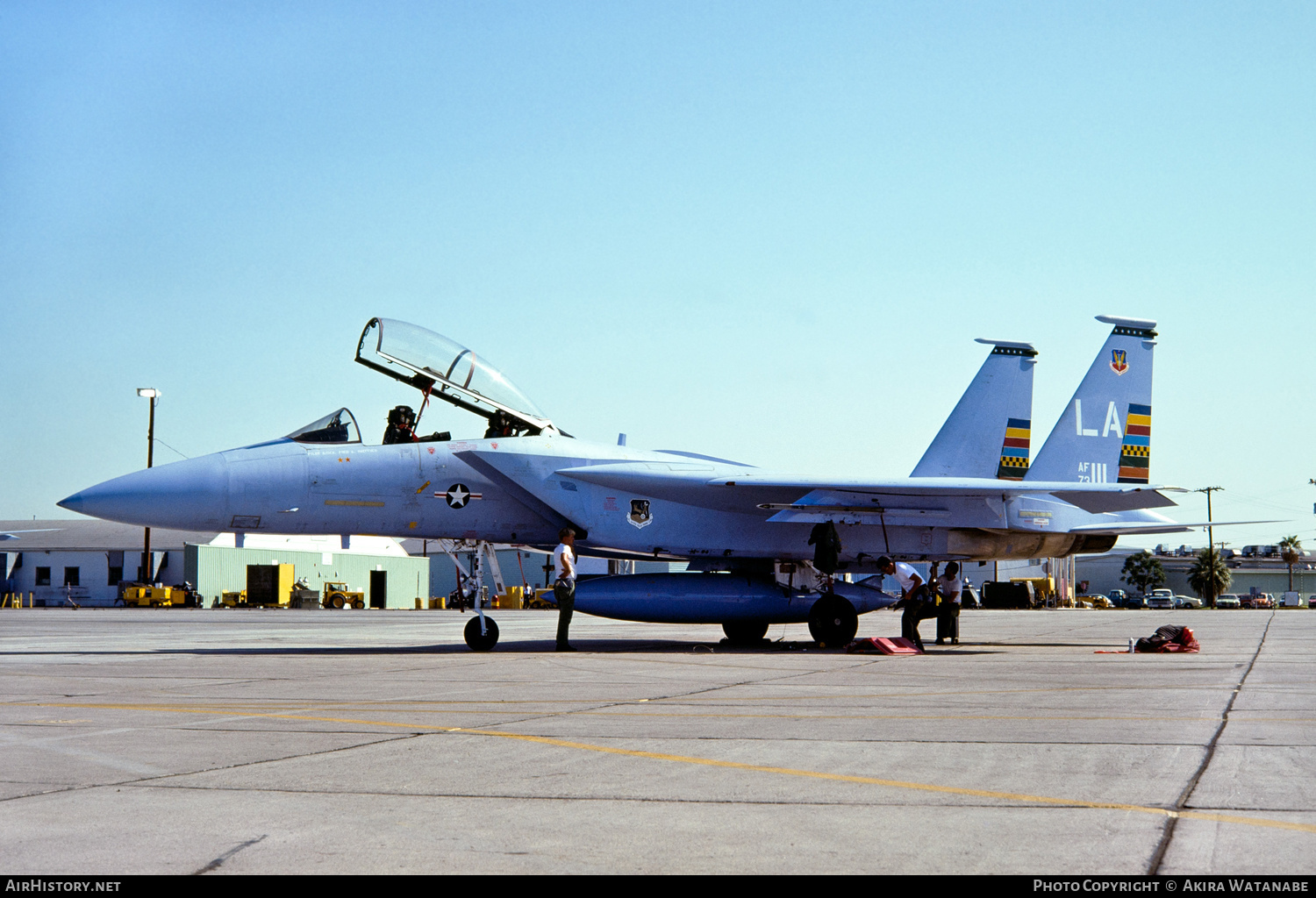 Aircraft Photo of 73-0111 / AF73-111 | McDonnell Douglas F-15B | USA - Air Force | AirHistory.net #798520