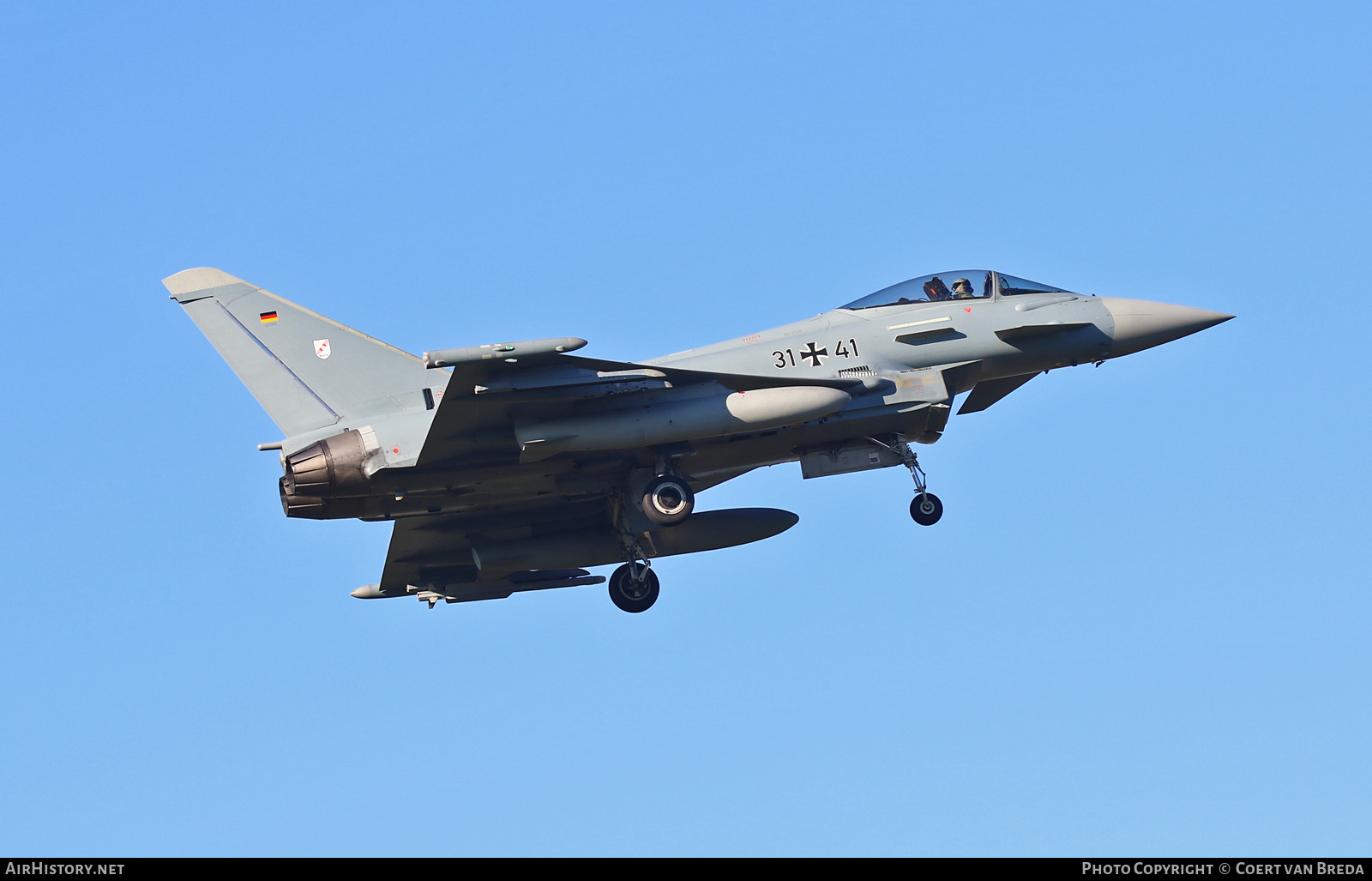Aircraft Photo of 3141 | Eurofighter EF-2000 Typhoon S | Germany - Air Force | AirHistory.net #798524