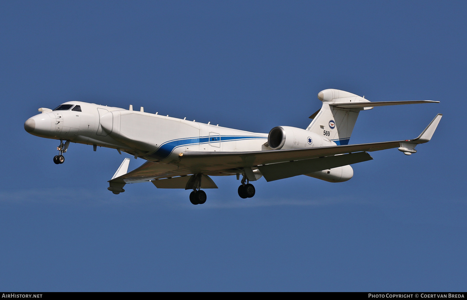 Aircraft Photo of 569 | Gulfstream Aerospace G-V-SP Gulfstream G550 Eitam | Israel - Air Force | AirHistory.net #798526