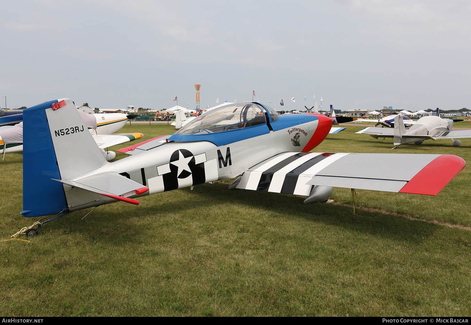 Aircraft Photo of N523RJ | Van's RV-8 | USA - Air Force | AirHistory.net #798530