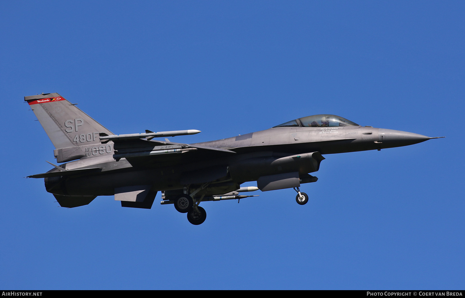 Aircraft Photo of 96-0080 / AF96-080 | Lockheed Martin F-16CM Fighting Falcon | USA - Air Force | AirHistory.net #798538