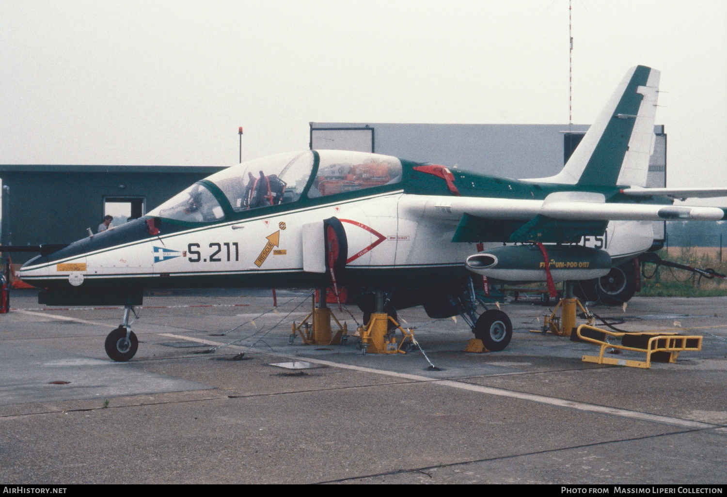 Aircraft Photo of I-TFSI | SIAI-Marchetti S-211 | SIAI-Marchetti | AirHistory.net #798547