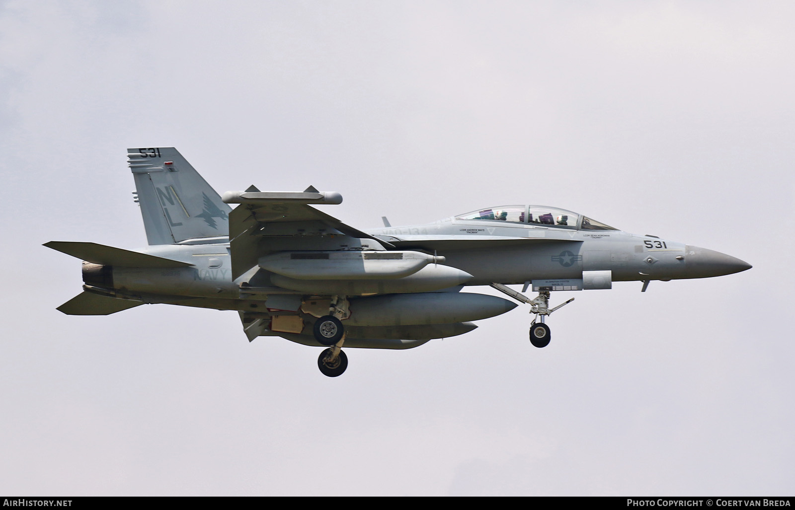 Aircraft Photo of 168936 | Boeing EA-18G Growler | USA - Navy | AirHistory.net #798548