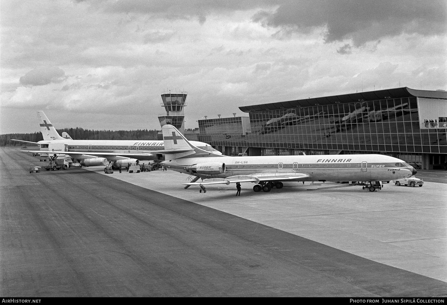 Aircraft Photo of OH-LSH | Sud SE-210 Caravelle 10B3 Super B | Finnair | AirHistory.net #798551