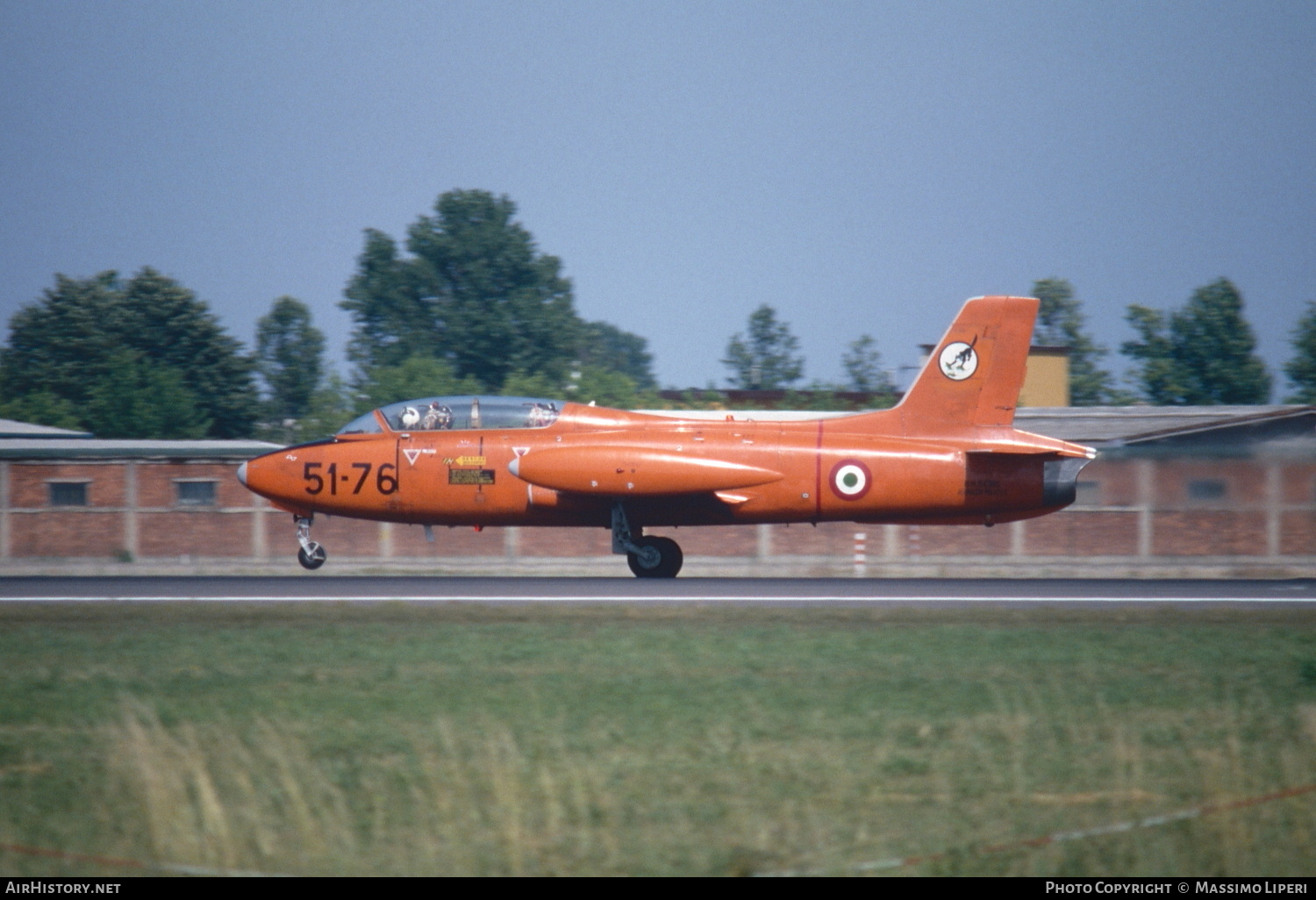 Aircraft Photo of MM54385 | Aermacchi MB-326E | Italy - Air Force | AirHistory.net #798556