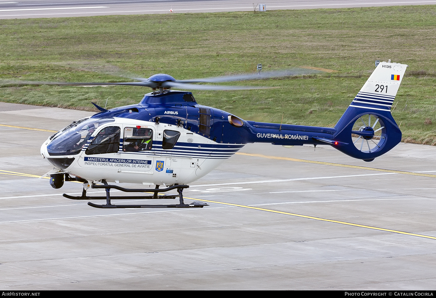 Aircraft Photo of 291 | Airbus Helicopters H-135P-3H | Romania - IGAv | AirHistory.net #798563