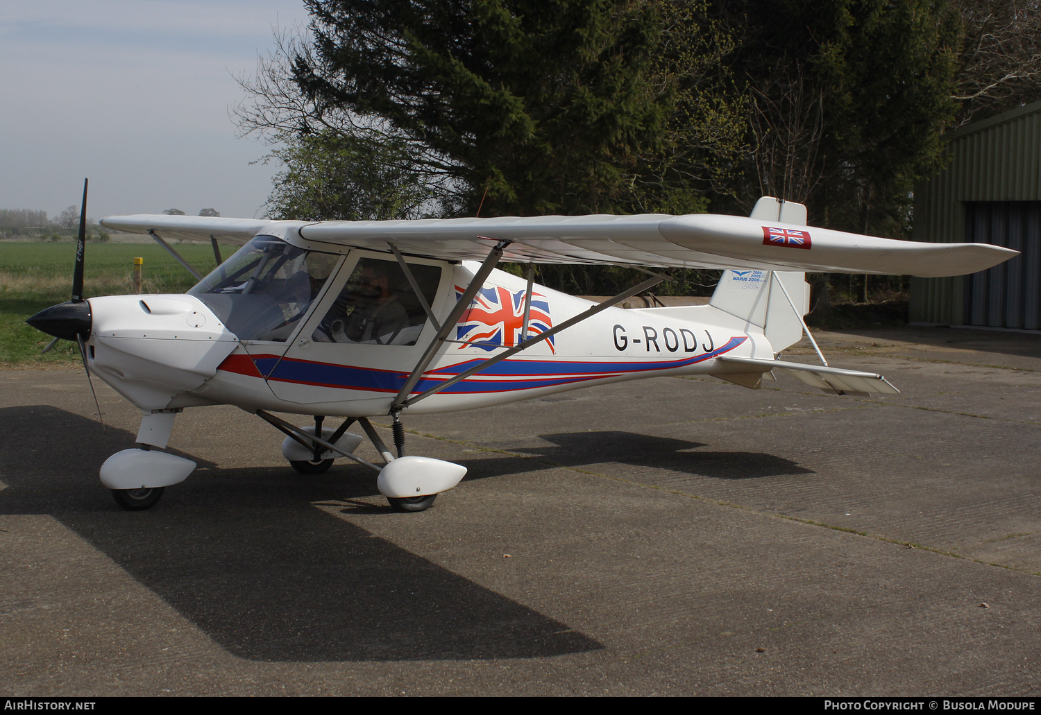 Aircraft Photo of G-RODJ | Comco Ikarus C42-FB80 | AirHistory.net #798566