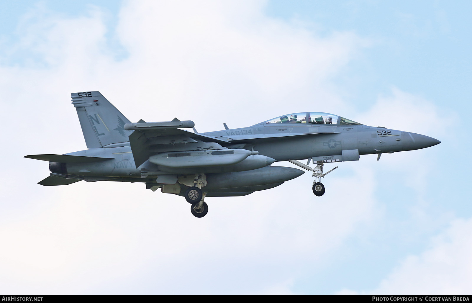 Aircraft Photo of 168767 | Boeing EA-18G Growler | USA - Navy | AirHistory.net #798575