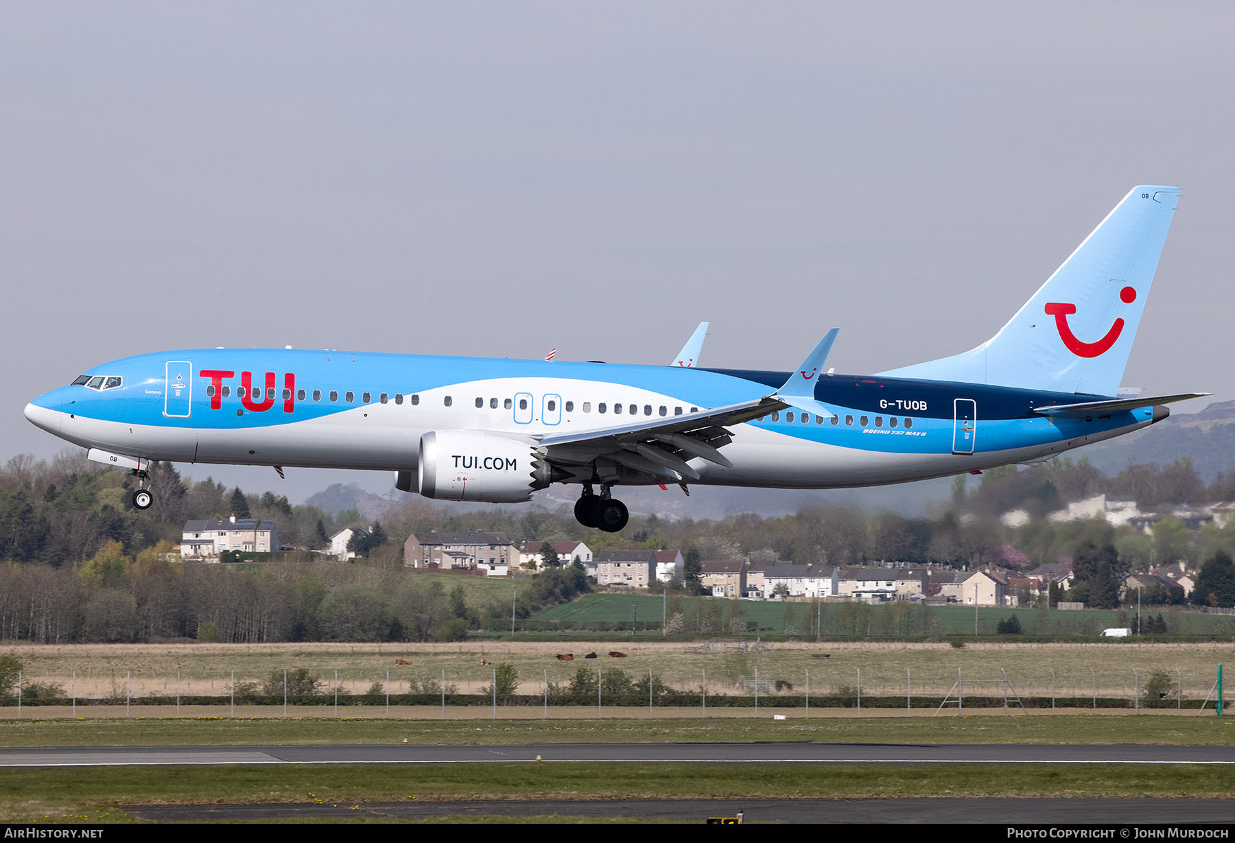 Aircraft Photo of G-TUOB | Boeing 737-8 Max 8 | TUI | AirHistory.net #798613