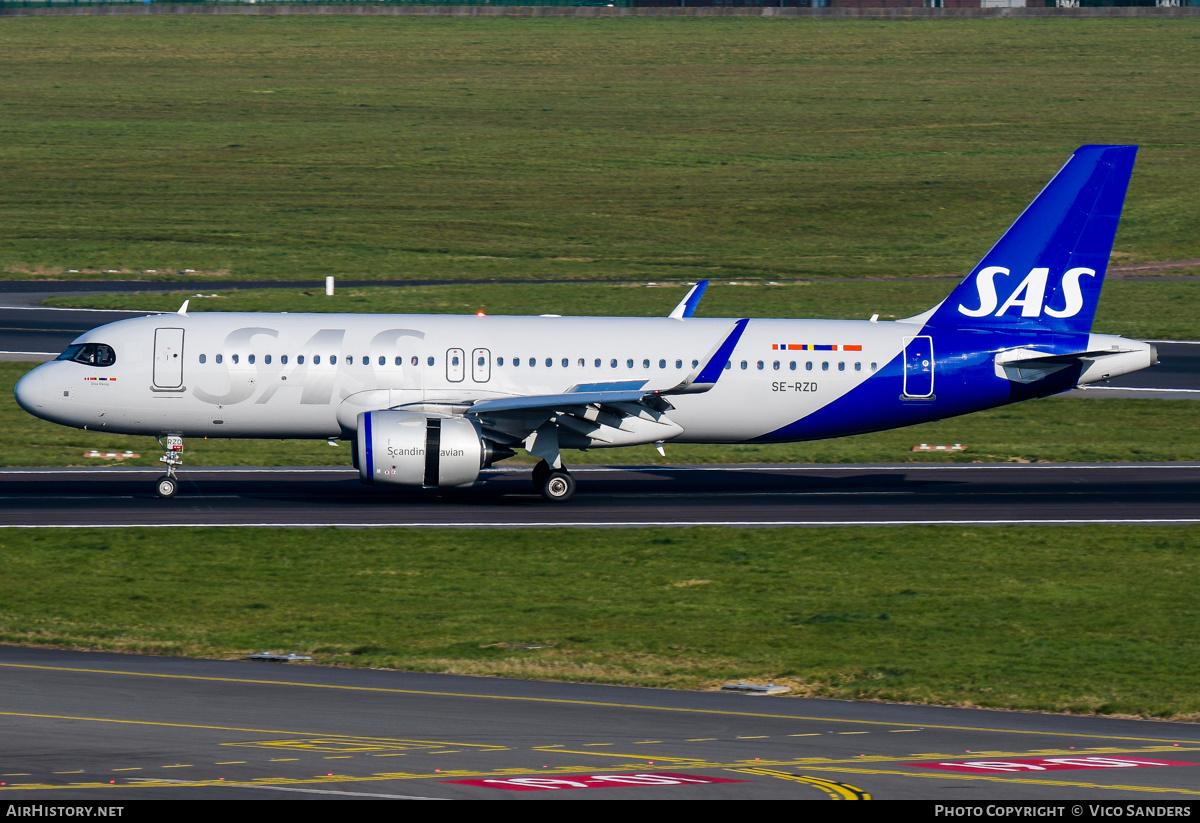 Aircraft Photo of SE-RZD | Airbus A320-251N | Scandinavian Airlines - SAS | AirHistory.net #798618
